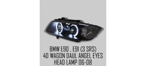 autolamp angel eyes headlights bmw e90 e91 2006-08